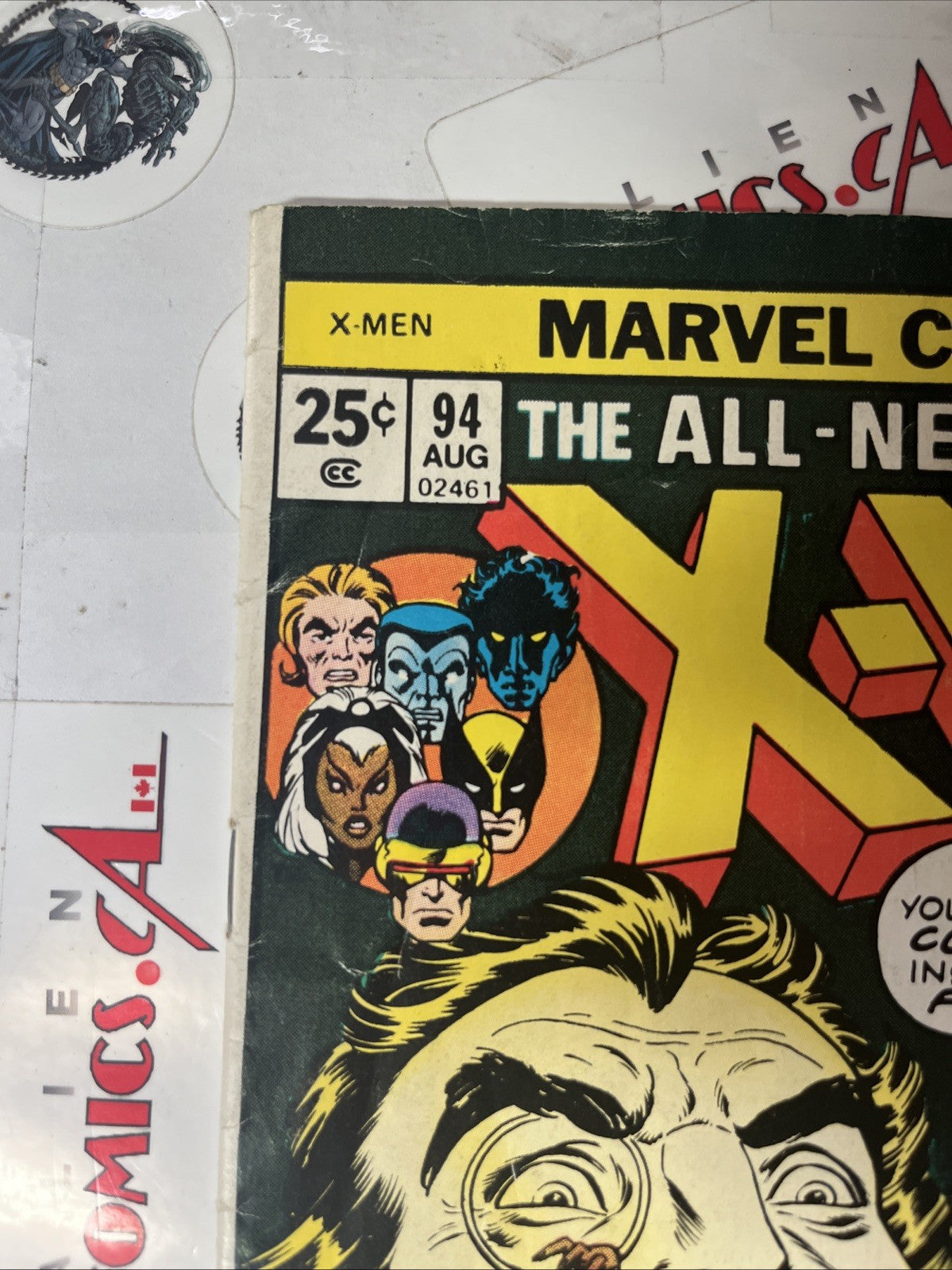 UNCANNY X-MEN 94 Marvel Comics 1975 New Team app. 1st Chris Claremont Story KEY