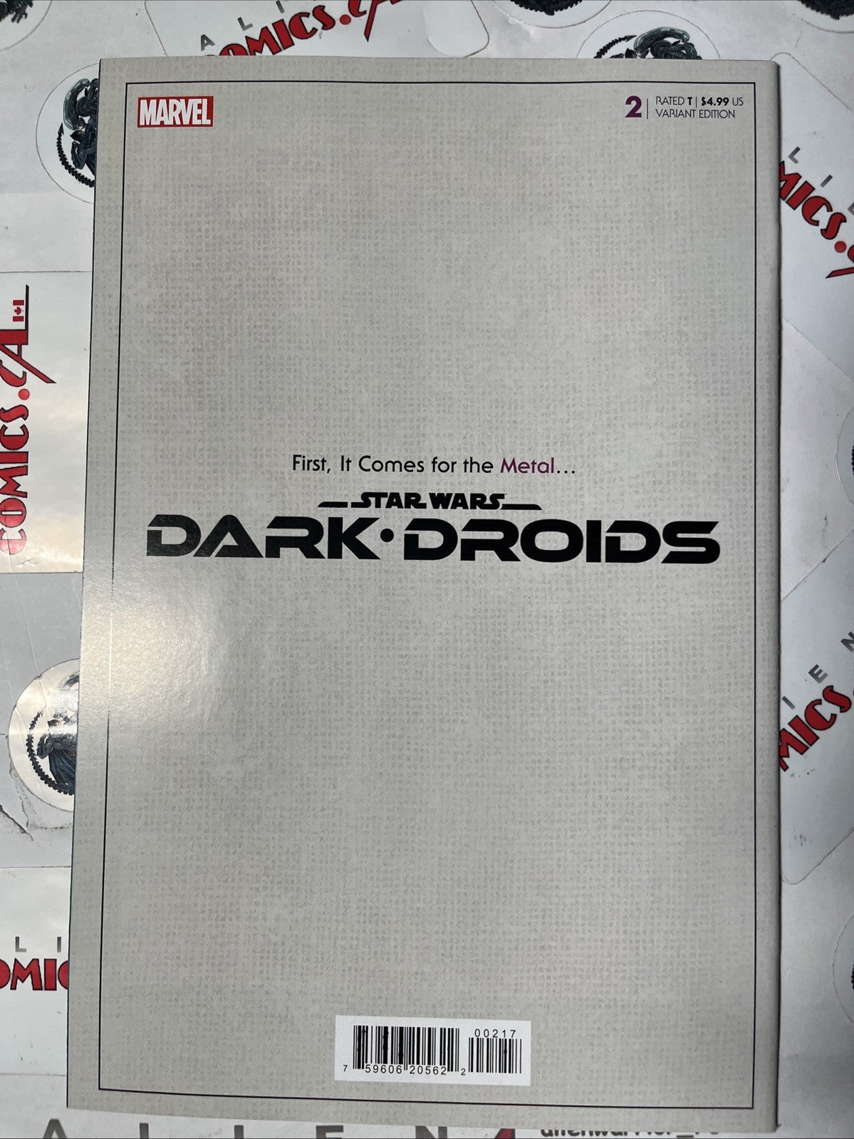 STAR WARS: Dark Droids 5-Book Lot Marvel 2023 1:100 SCOURGE Variants HIGH GRADE
