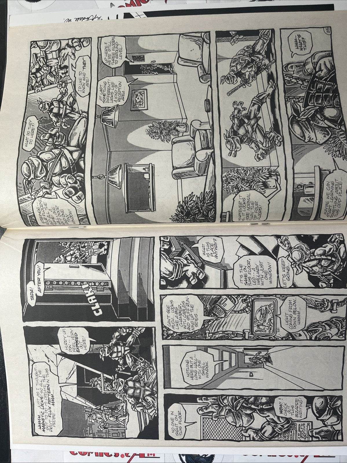 TEENAGE MUTANT NINJA TURTLES 4 Mirage Studios 1987 Wraparound Cover HIGH GRADE