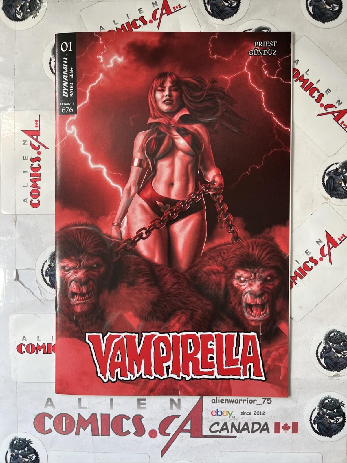 VAMPIRELLA 1 Dynamite Entertainment 2025 1:10 Mark Spears Variant HIGH GRADE