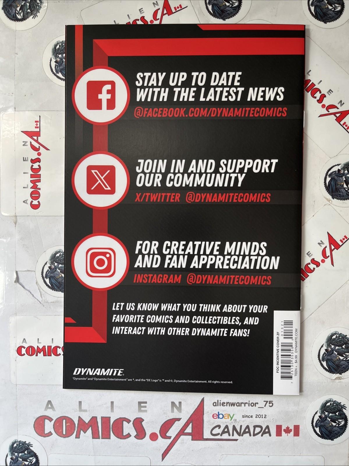 VAMPIRELLA 1 Dynamite Entertainment 2025 1:10 Mark Spears Variant HIGH GRADE