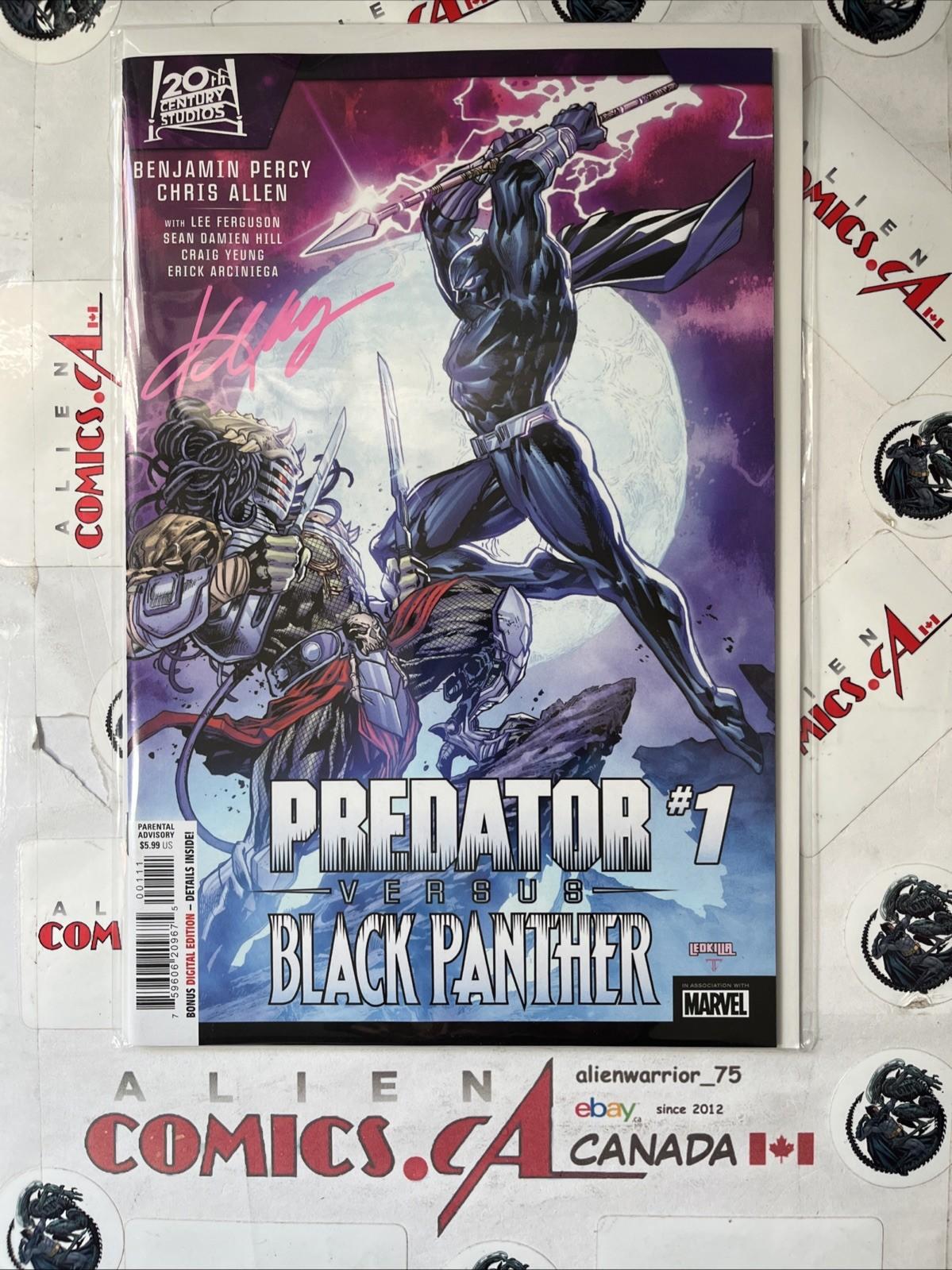 PREDATOR vs. BLACK PANTHER 6-Book Lot Full Series Signed Ken Lashley w/COA RARE