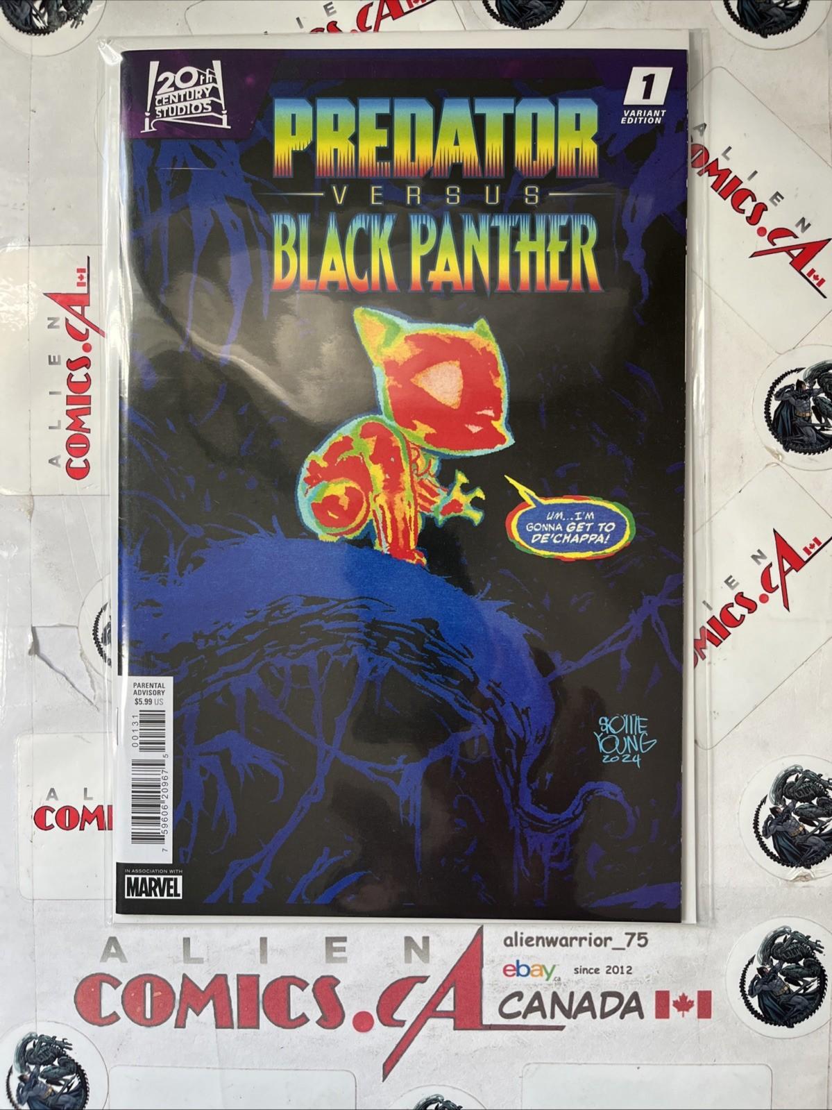 PREDATOR vs. BLACK PANTHER 6-Book Lot Full Series Signed Ken Lashley w/COA RARE
