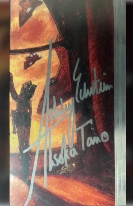 CLONE WARS 1 Dark Horse 2008 Signed Rosario Dawson & Ashley Eckstein CGC-JSA 7.0