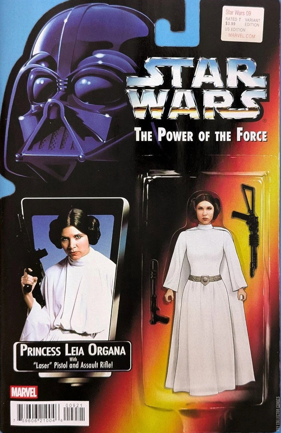 Star Wars (Power of the Force Action Figure Variant #9 Princess Leia Organa NM)