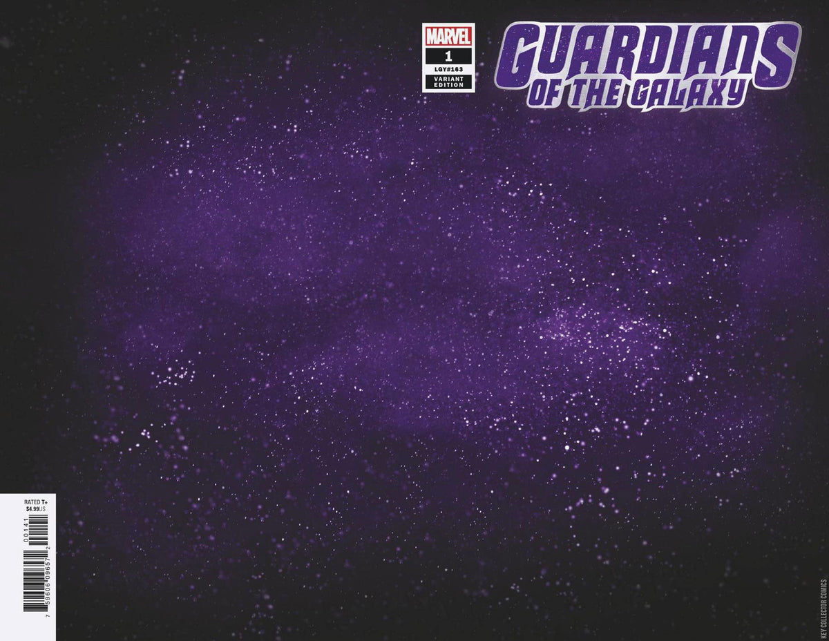 Guardians Of the Galaxy (#1B Marvel 2020 Blank Space Starfield Wraparound 1:200 Variant 1st full app. Gods of Olympus, reborn with new powers and character design NM)