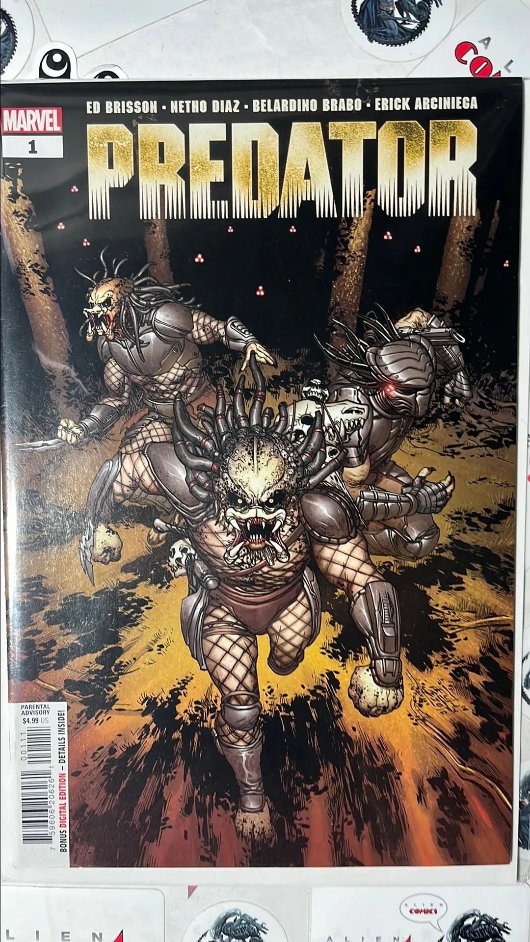 PREDATOR (#1G Marvel 2023 Giuseppe Camuncoli Cover NM)