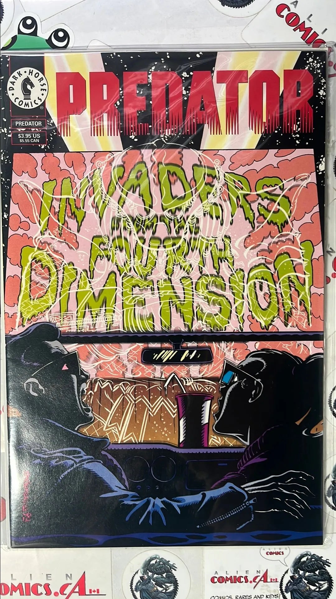 PREDATOR: Invaders from the 4th Dimension (#1 One-Shot Dark Horse 1990 Drive-In Movie NM)