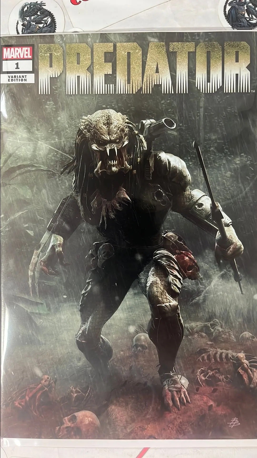 PREDATOR (#1T Marvel 2022 Bjorn Barends Store Exclusive Trade Variant NM)