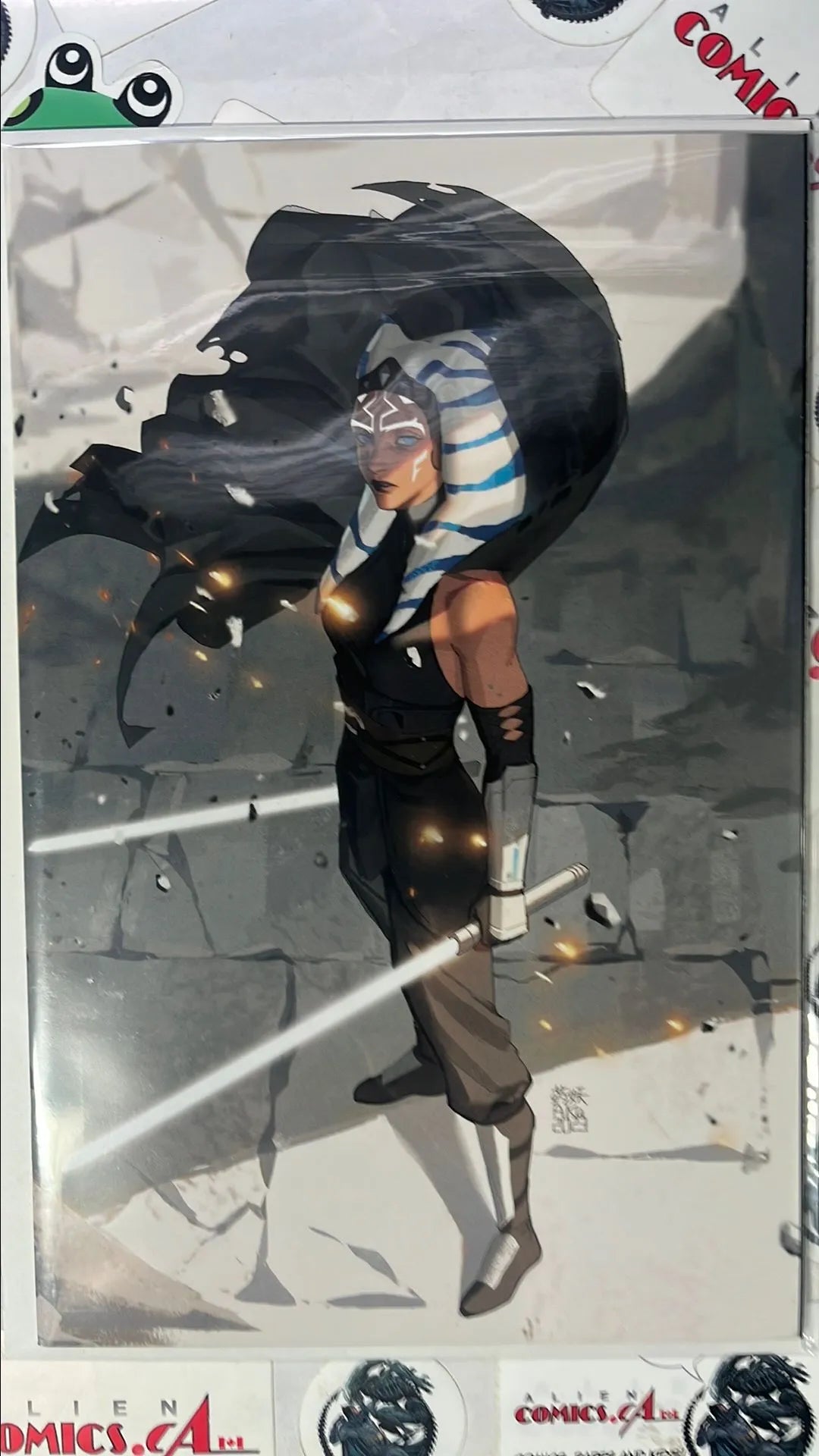 Ahsoka (#1C Marvel 2024 AKA 1:100 Virgin Variant 1st app. Baylan Skoll, 1st app. Shin Hati HTF NM)