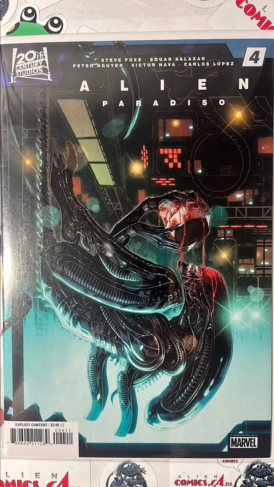 ALIEN: Paradiso (#4 Marvel 2025 Iban Coello Cover NM)