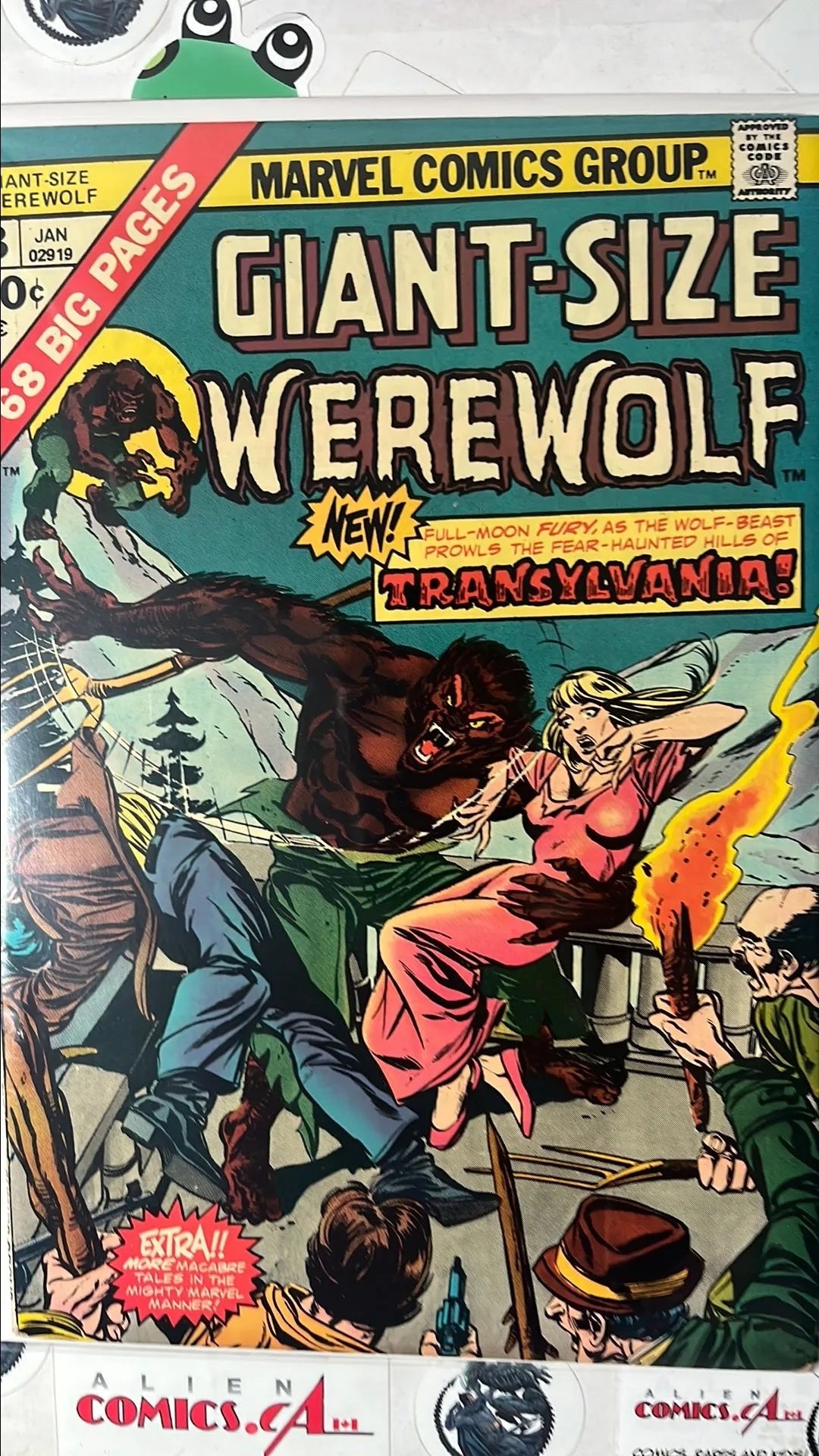Werewolf by Night: Giant-Sized Werewolf (#3 Marvel Comics 1975 Annual Squarebound FN/VF)