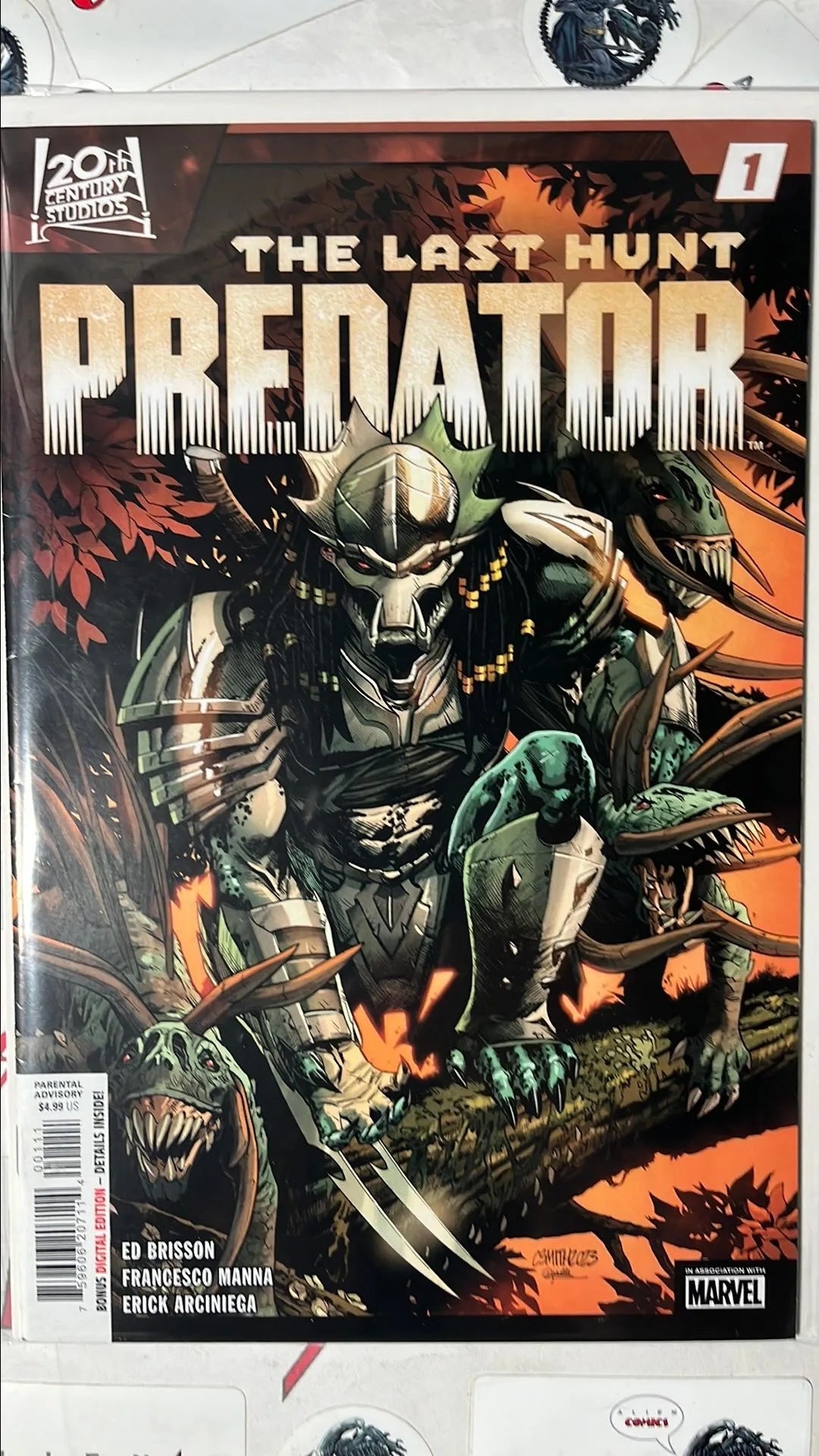 PREDATOR: The Last Hunt (#1 Marvel 2024 Cory Smith Cover 4-issue limited series featuring a Super Predator NM)