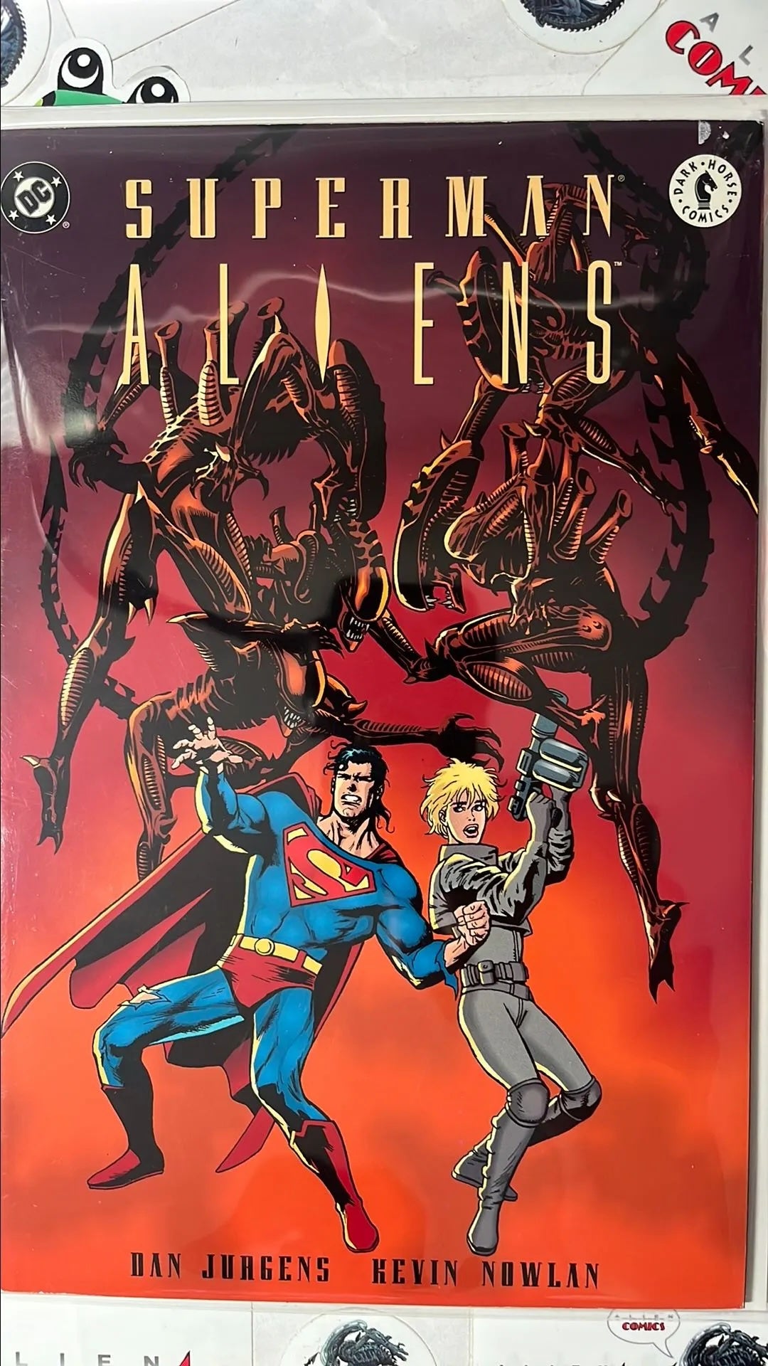 ALIENS/Superman (#2 Dark Horse/DC Crossover 1995 NM)