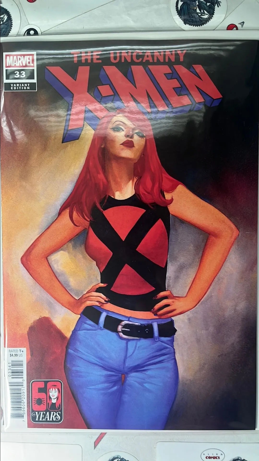 Uncanny X-men (#33H Marvel 2026 Meghan Hetrick Variant Mary Jane NM)