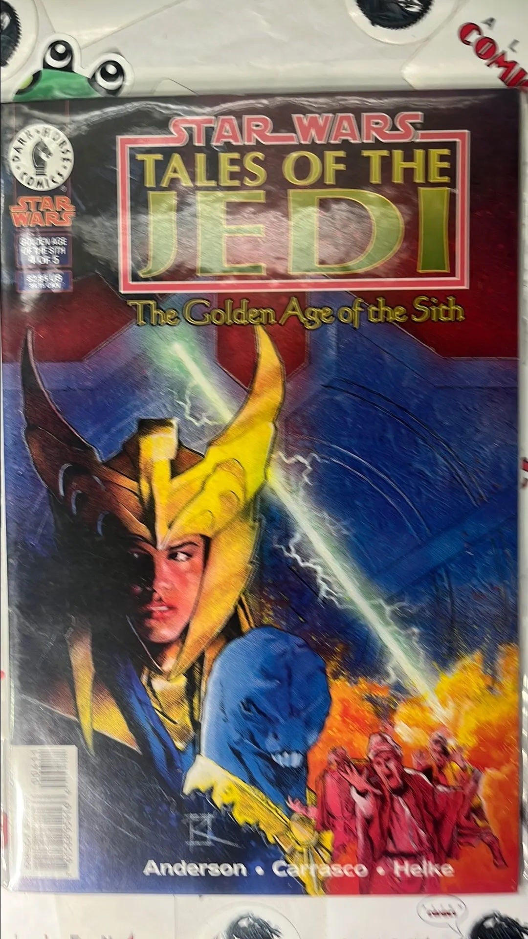 Tales of the Jedi: The Golden Age of the Sith (#4 Dark Horse 1997 Russell Walks Cover NM)