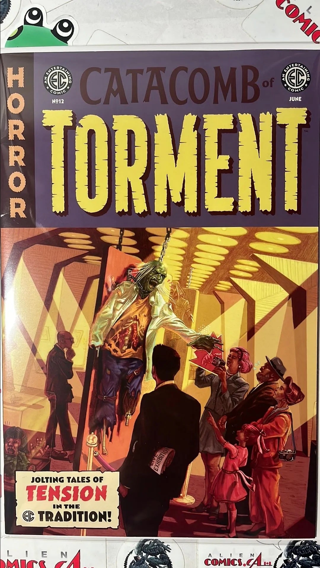 Catacomb of Torment (#12 EC/Oni Press 2026 Oliver Dominguez Cover Zombie Museum NM)