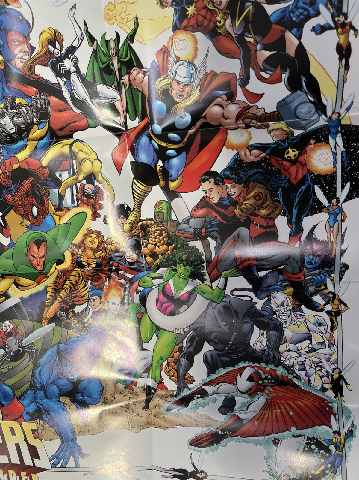 MARVEL COMICS THE AVENGERS 1 POSTER THOR IRONMAN HULK ANT-MAN LOKI 24X36