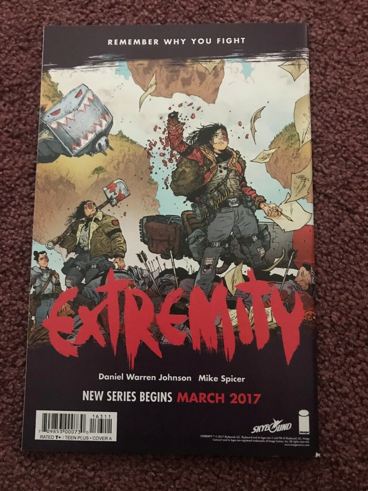 THE WALKING DEAD 163 Image Comics 2017 Conquered UNSTAMPED HIGH GRADE - aliencomics.ca