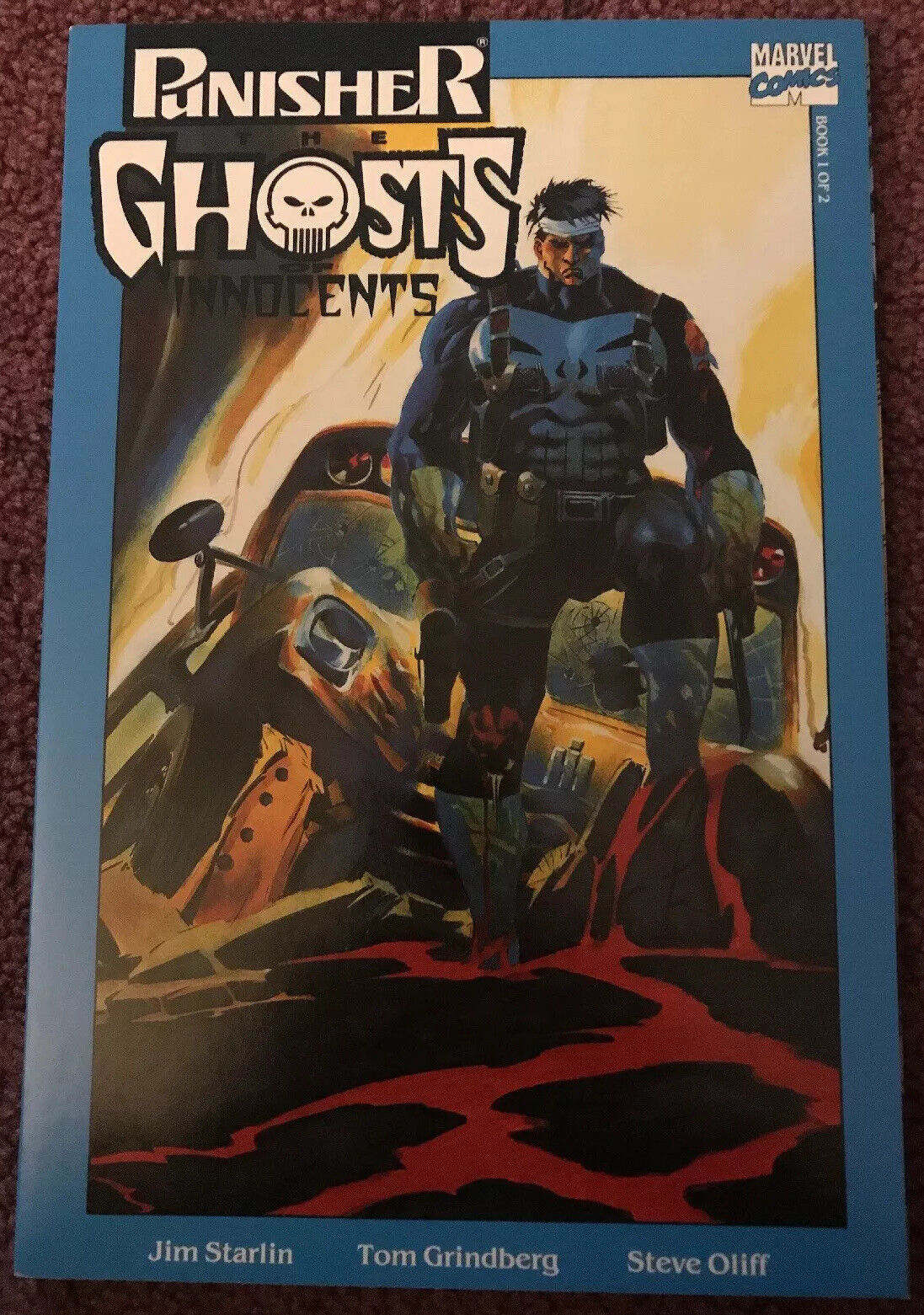 PUNISHER: Ghosts of Innocents Marvel Comics 1993 Complete 2-Book Lot HIGH GRADE - aliencomics.ca