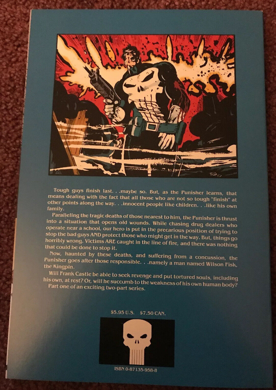 PUNISHER: Ghosts of Innocents Marvel Comics 1993 Complete 2-Book Lot HIGH GRADE - aliencomics.ca