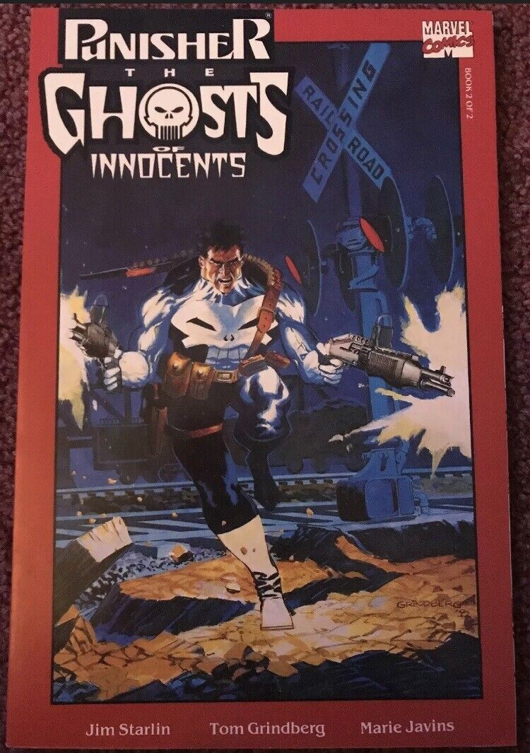 PUNISHER: Ghosts of Innocents Marvel Comics 1993 Complete 2-Book Lot HIGH GRADE - aliencomics.ca