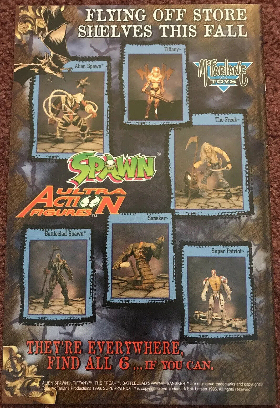 CURSE OF THE SPAWN 2 Image Comics 1996 Todd McFarlane 1st Print HIGH GRADE - aliencomics.ca