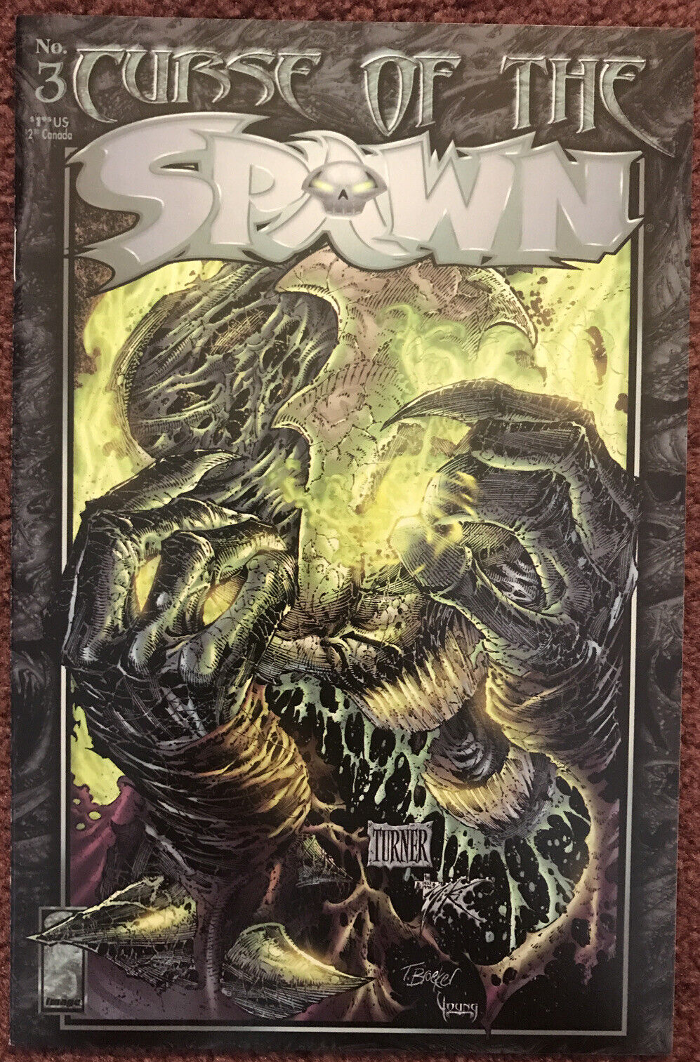 CURSE OF THE SPAWN 3 Image Comics 1996 Todd McFarlane 1st Print HIGH GRADE - aliencomics.ca