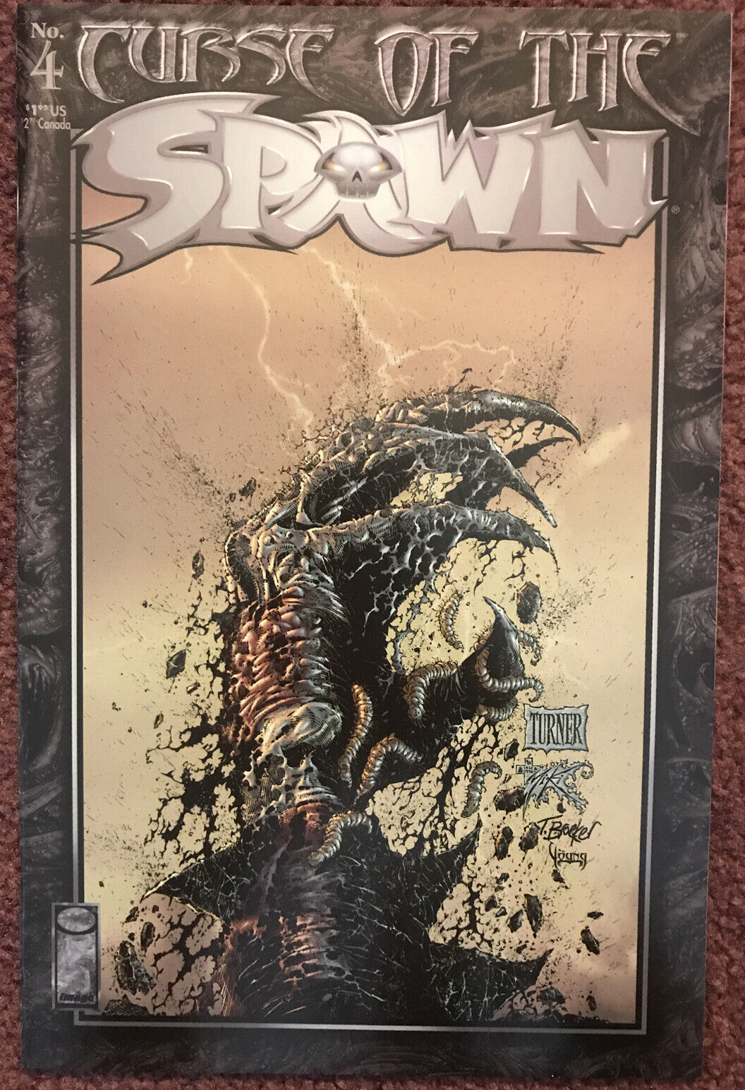 CURSE OF THE SPAWN 4 Image Comics 1996 Todd McFarlane 1st Print HIGH GRADE - aliencomics.ca