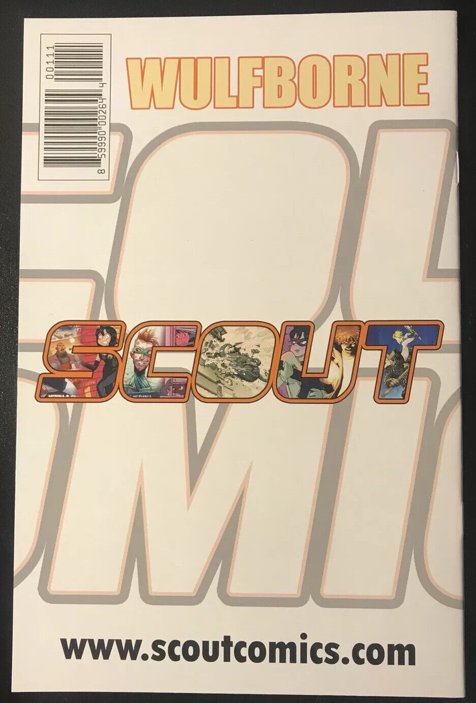 WULFBORNE 1 Scout Comics 2019 Middleton Adventurer in the Underworld HIGH GRADE - aliencomics.ca