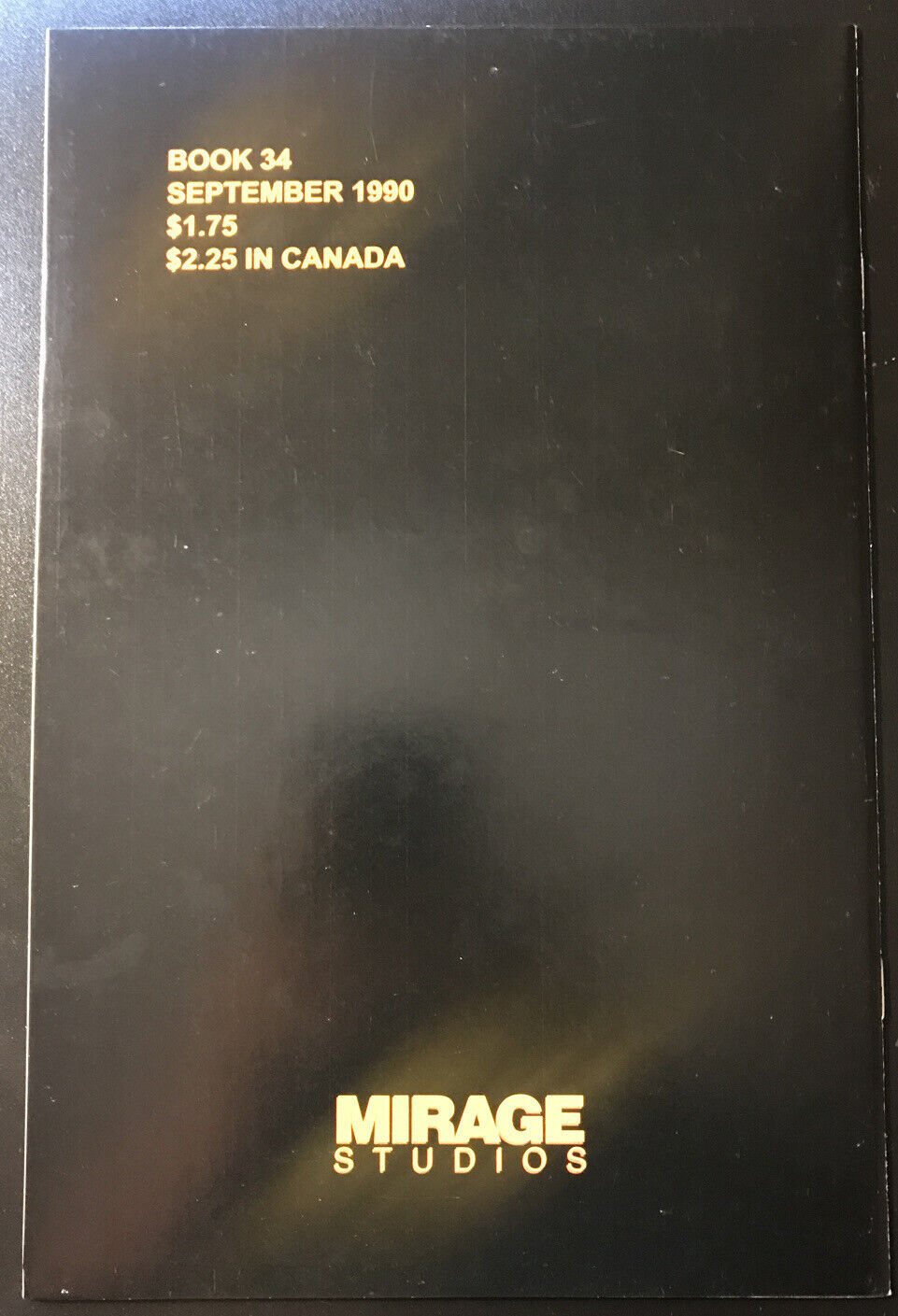 TEENAGE MUTANT NINJA TURTLES 34 Mirage Studios 1990 Toitle Anxiety HIGH GRADE - aliencomics.ca