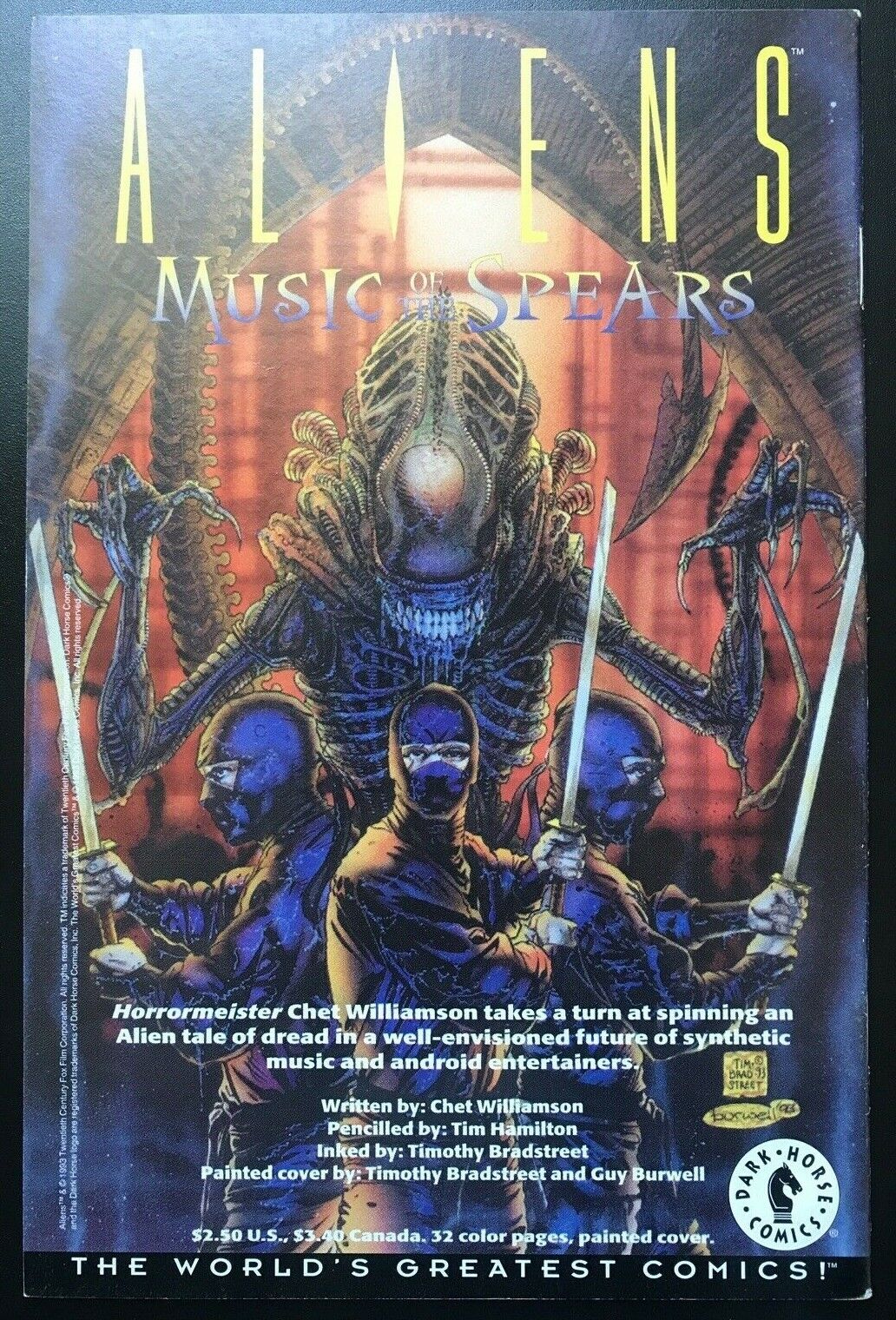 Dark Horse Comics 14 Dark Horse 1993 PREDATOR and THE THING Rare HIGH GRADE - aliencomics.ca