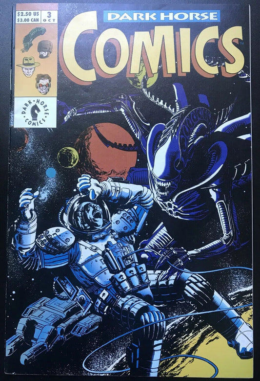 Dark Horse Comics 3 Dark Horse 1992 Indiana Jones ALIENS and PREDATOR HIGH GRADE - aliencomics.ca