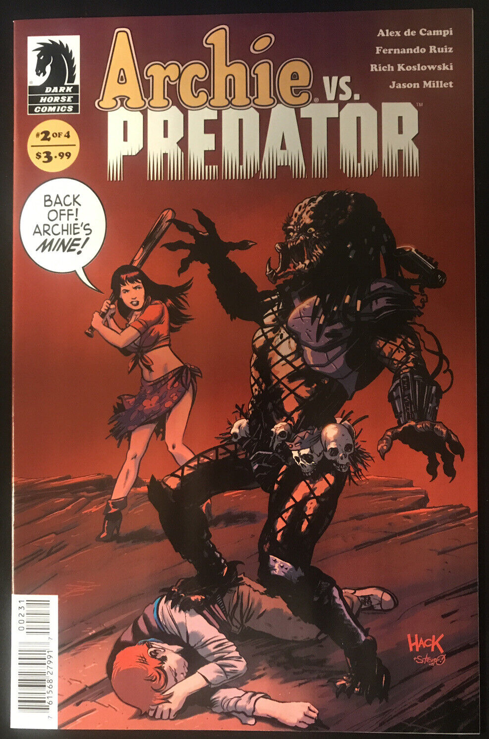 ARCHIE vs. PREDATOR Complete C Variants 4-Book Lot Dark Horse 2015 HIGH GRADE - aliencomics.ca