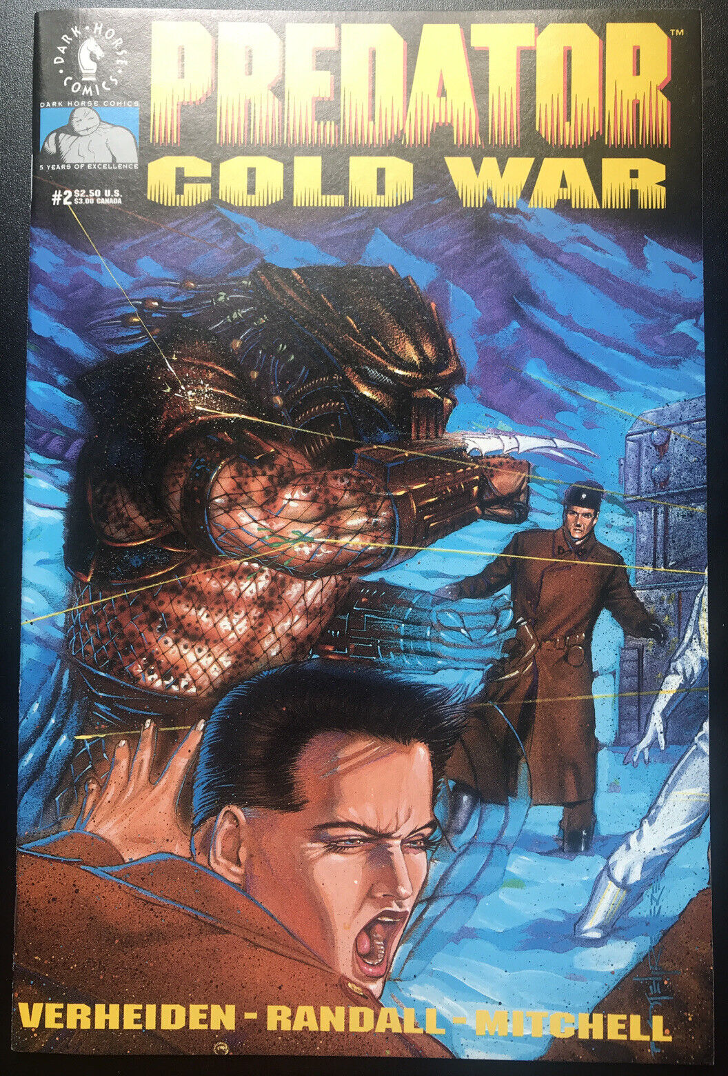 PREDATOR: Cold War 2 Dark Horse Comics 1991 Rare Mark Verheiden HIGH GRADE - aliencomics.ca
