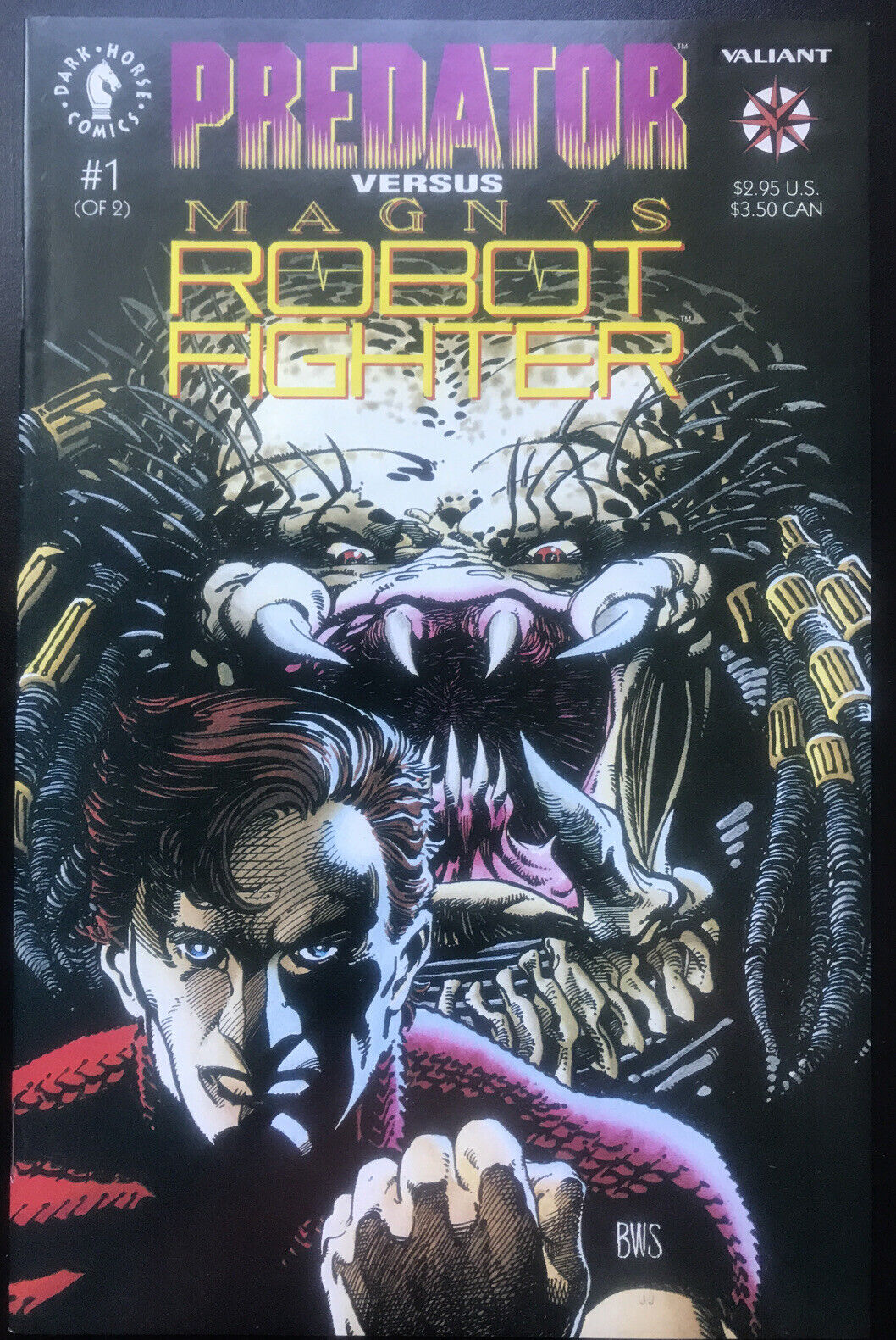 PREDATOR vs Magnus Robot Fighter Complete Platinum Variant 3-Book Lot HIGH GRADE - aliencomics.ca