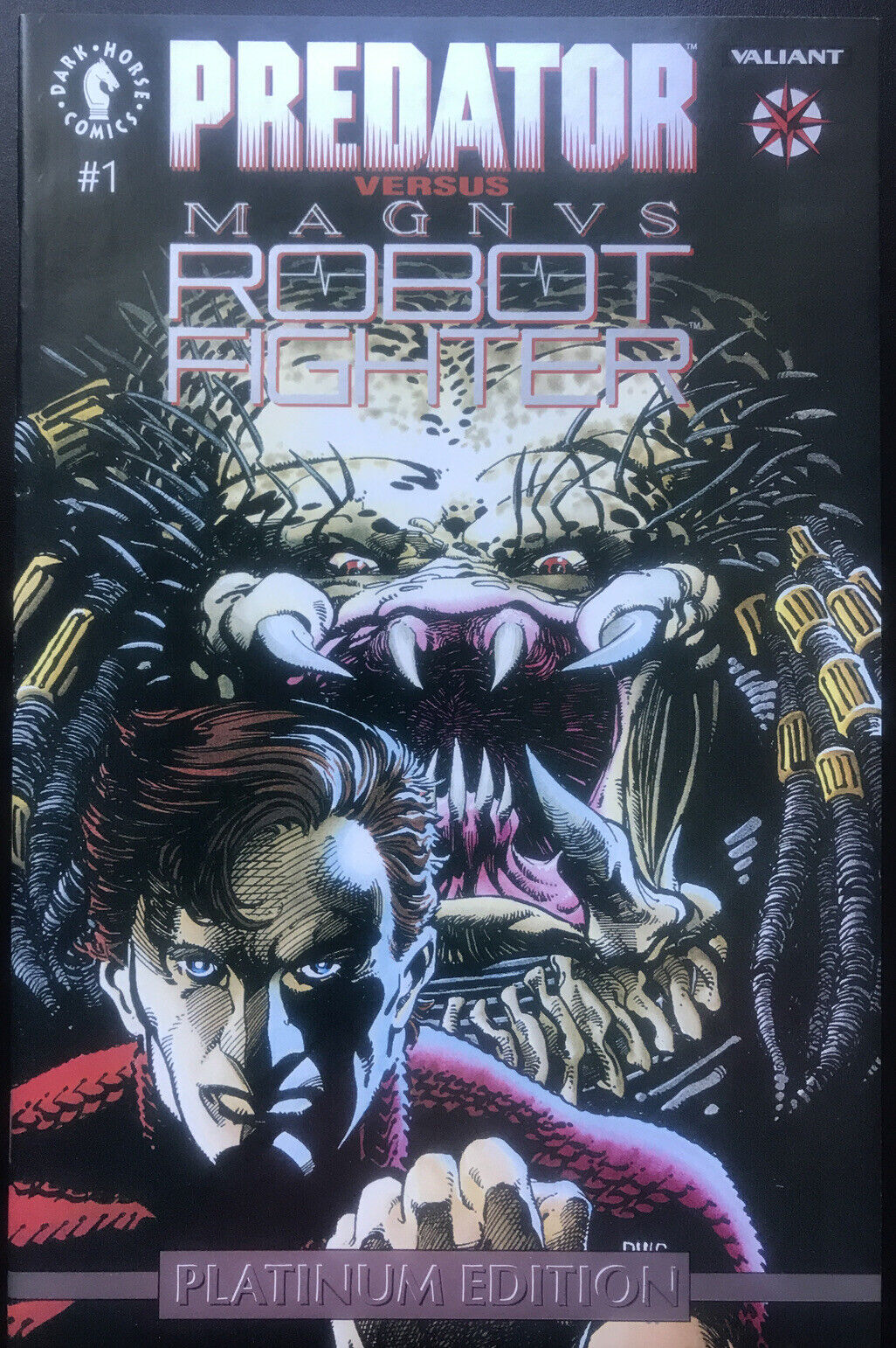 PREDATOR vs Magnus Robot Fighter Complete Platinum Variant 3-Book Lot HIGH GRADE - aliencomics.ca