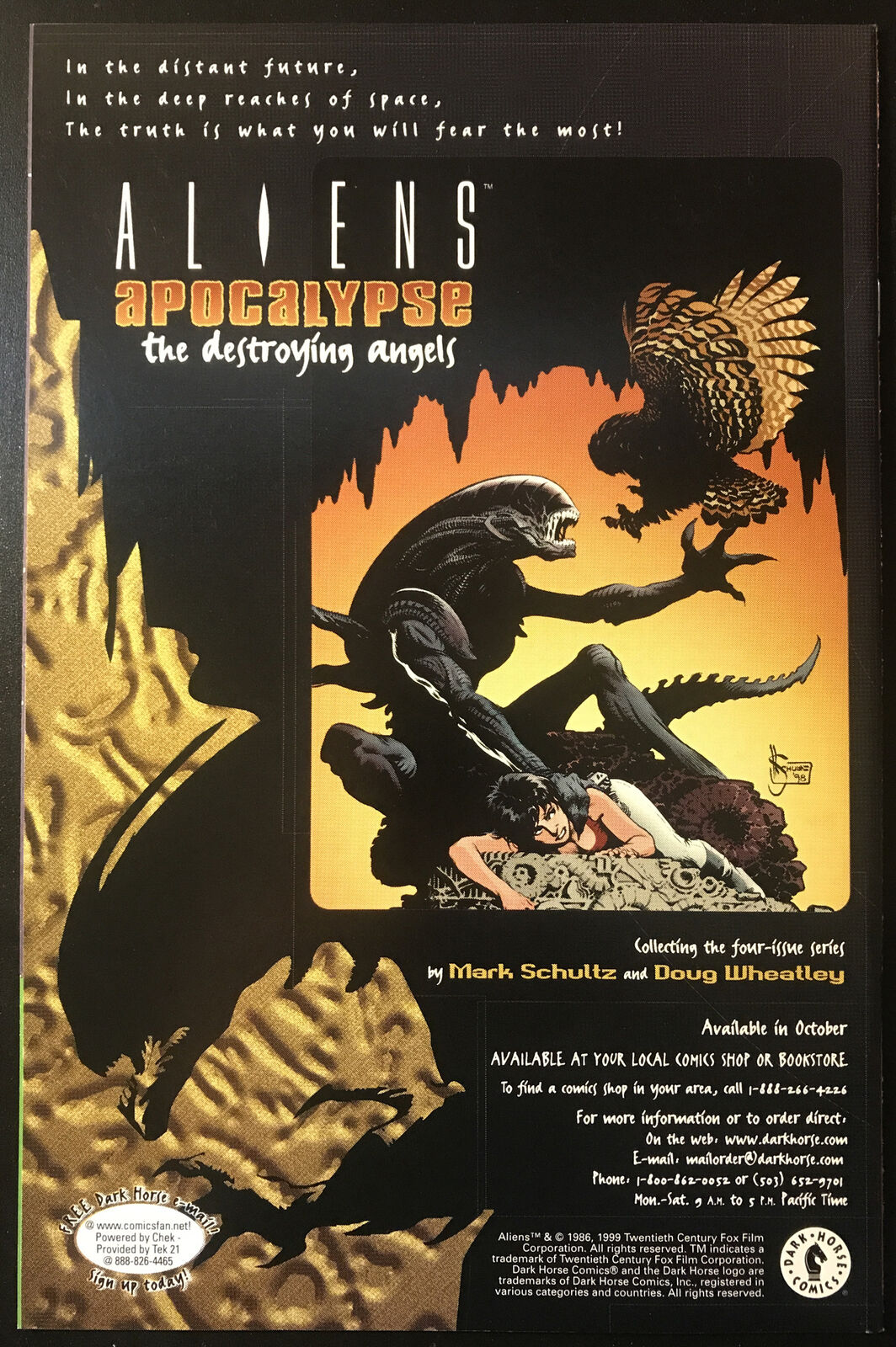 ALIENS vs. PREDATOR: Xenogenesis Complete 4-Book Lot Dark Horse 1999 HIGH GRADE - aliencomics.ca