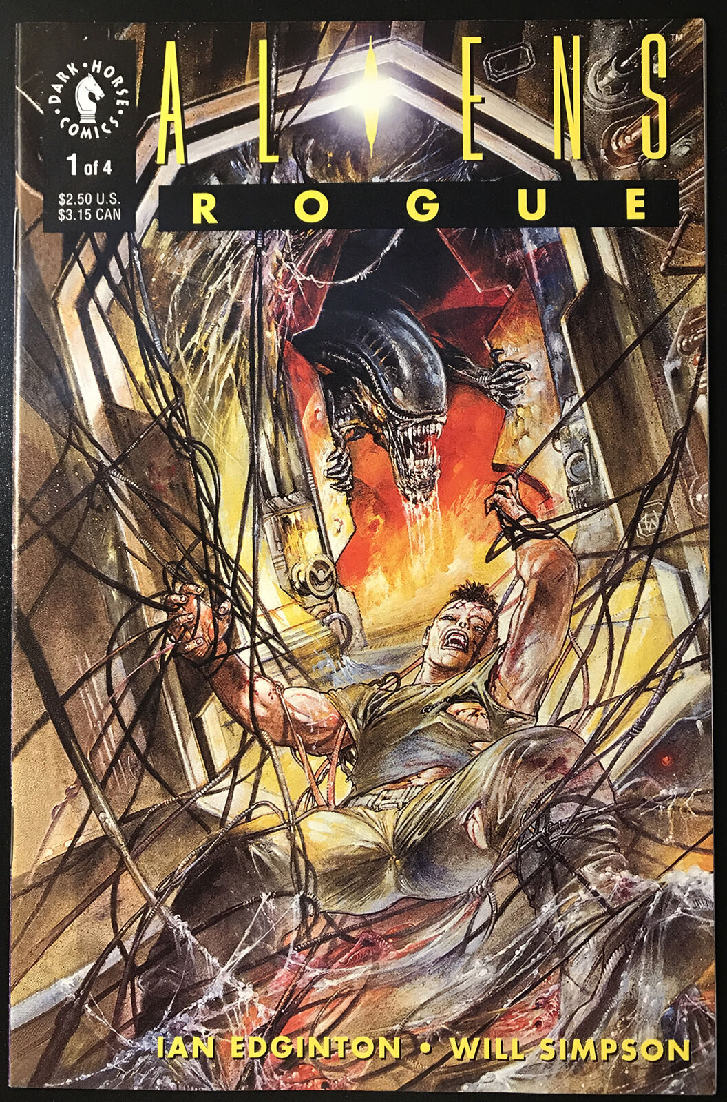 ALIENS: Rogue Complete 4-Book Lot Dark Horse 1993 Rare Early Series HIGH GRADE - aliencomics.ca