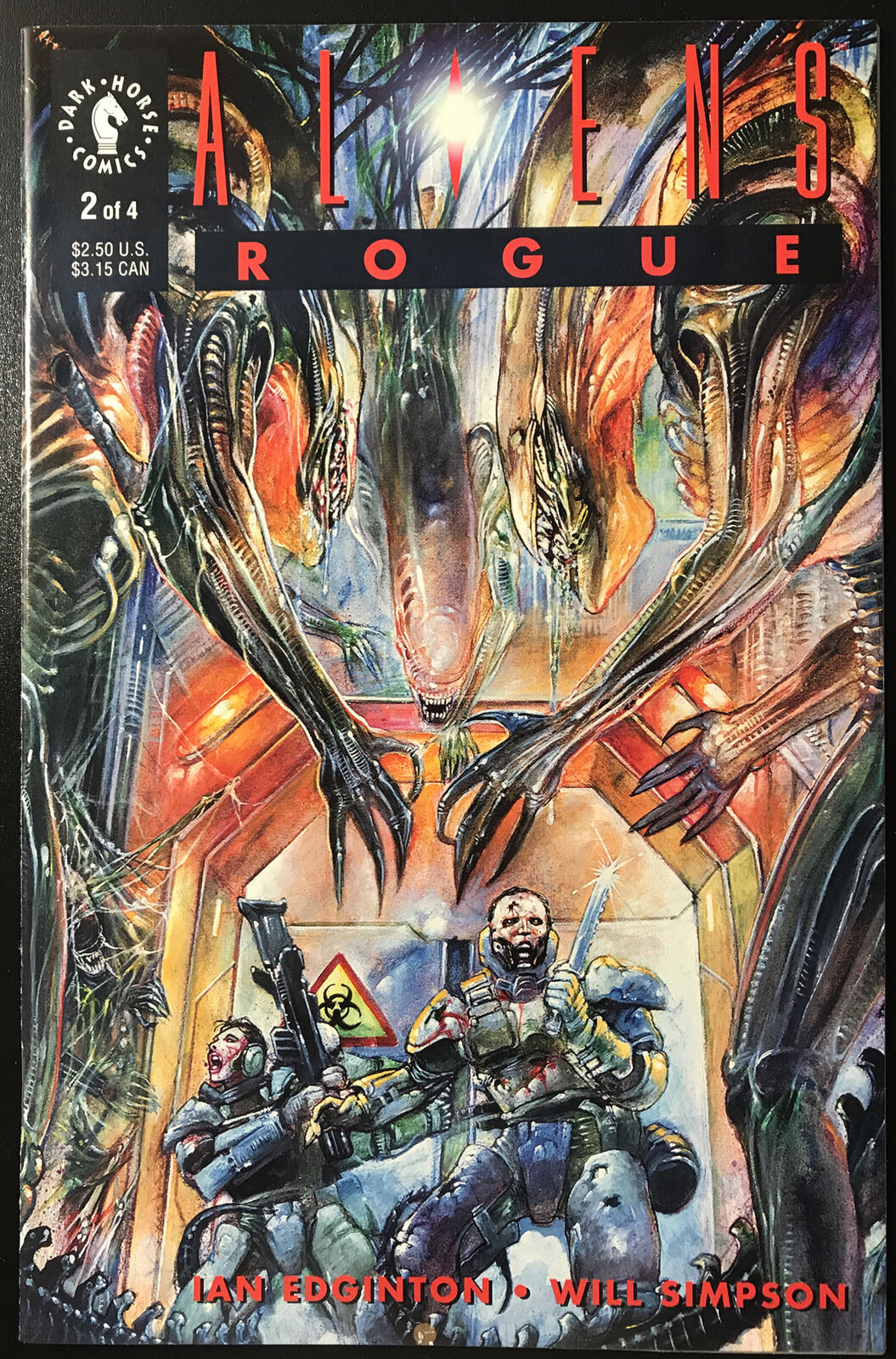ALIENS: Rogue Complete 4-Book Lot Dark Horse 1993 Rare Early Series HIGH GRADE - aliencomics.ca