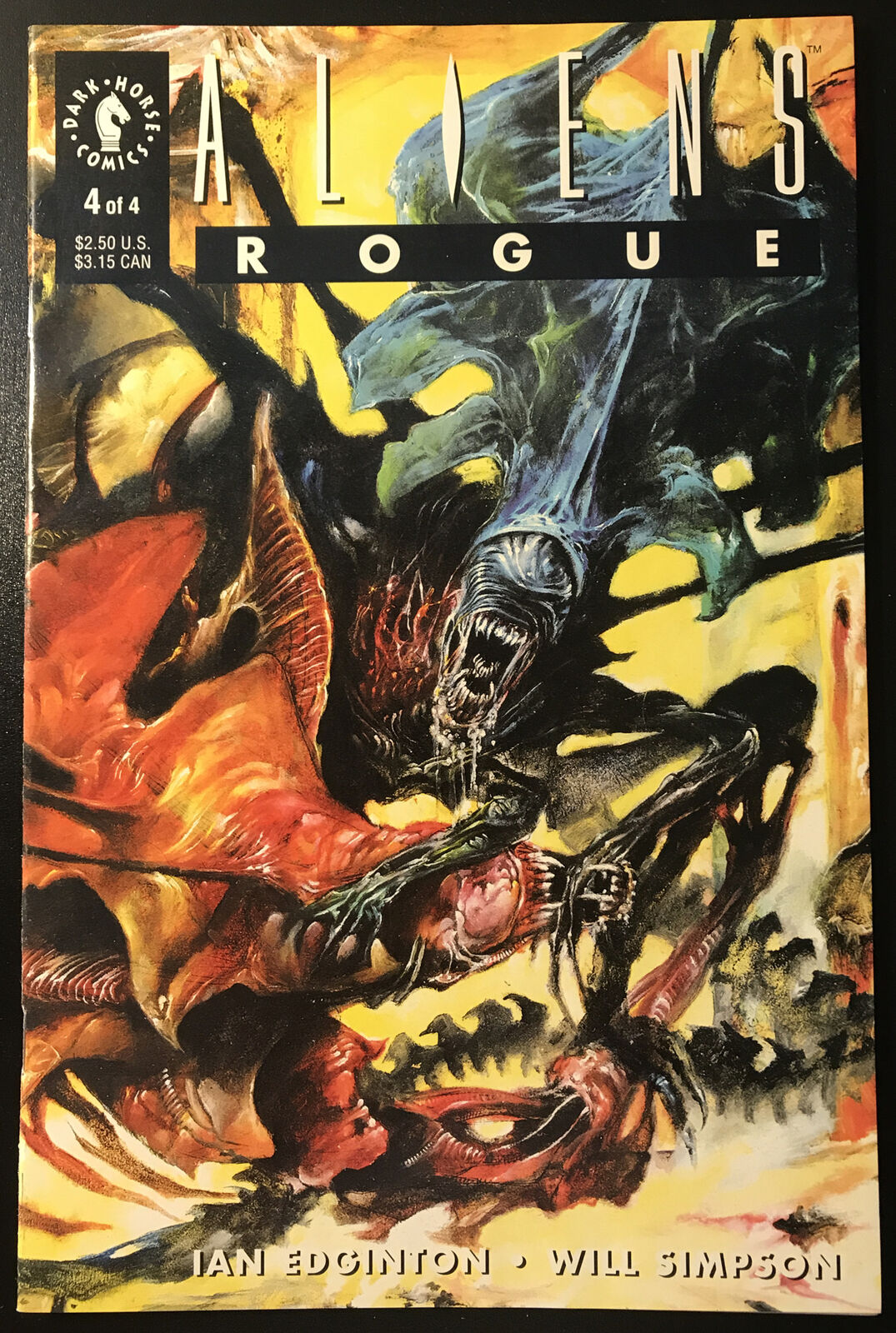 ALIENS: Rogue Complete 4-Book Lot Dark Horse 1993 Rare Early Series HIGH GRADE - aliencomics.ca