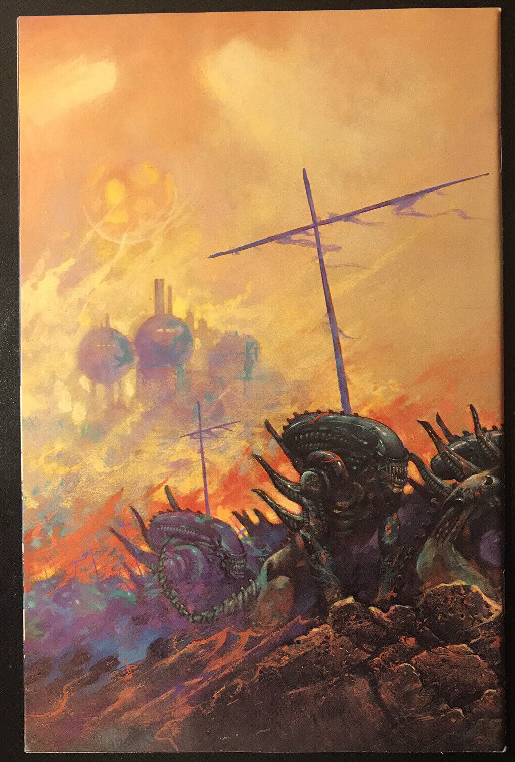 ALIENS: Genocide Complete 4-Book Lot Dark Horse 1991 Alien Civil War HIGH GRADE - aliencomics.ca