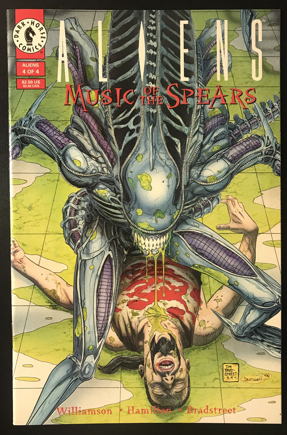 ALIENS: Music Of The Spears Complete 4-Book Lot Dark Horse 1994 Rare HIGH GRADE - aliencomics.ca