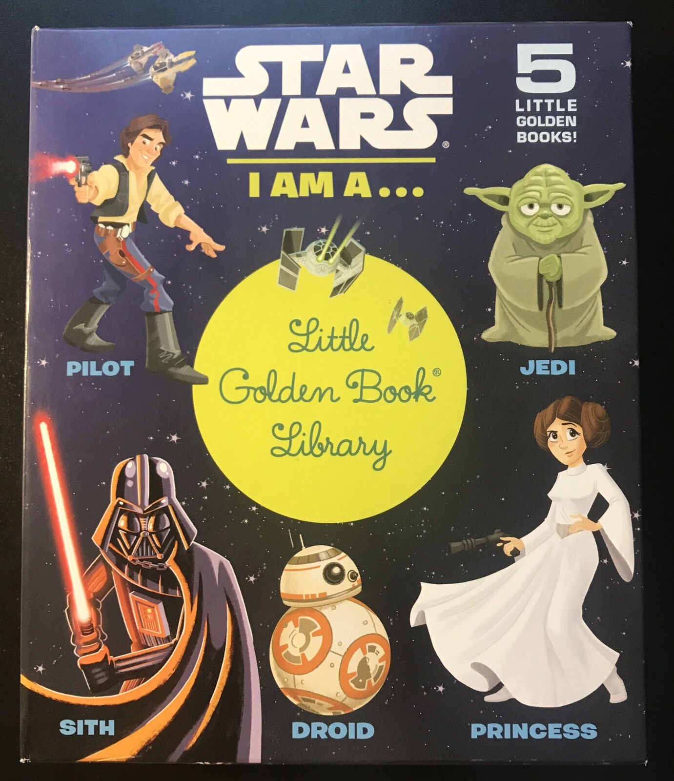 STAR WARS Little Golden Books: I Am A Jedi/Sith/Pilot/Droid/Princess HIGH GRADE - aliencomics.ca