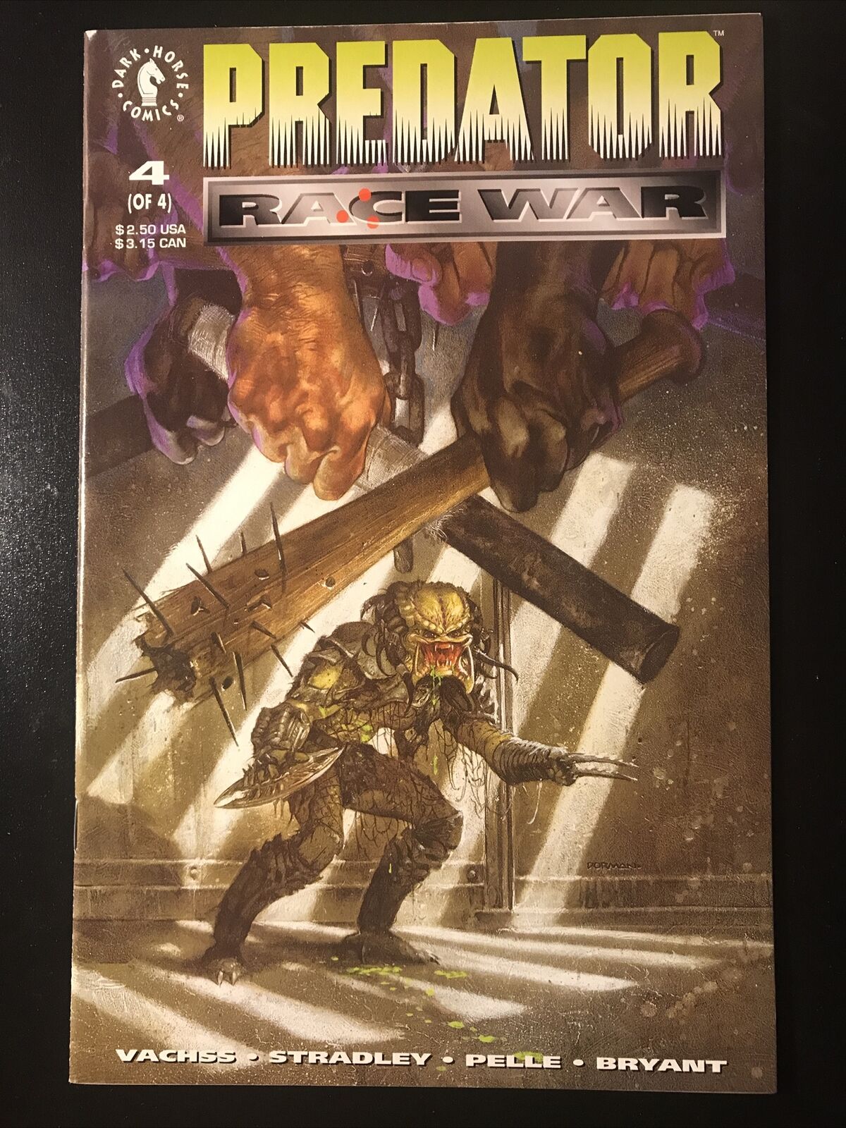 PREDATOR: Race War 4 Dark Horse Comics 1993 Rare Early Series HIGH GRADE - aliencomics.ca