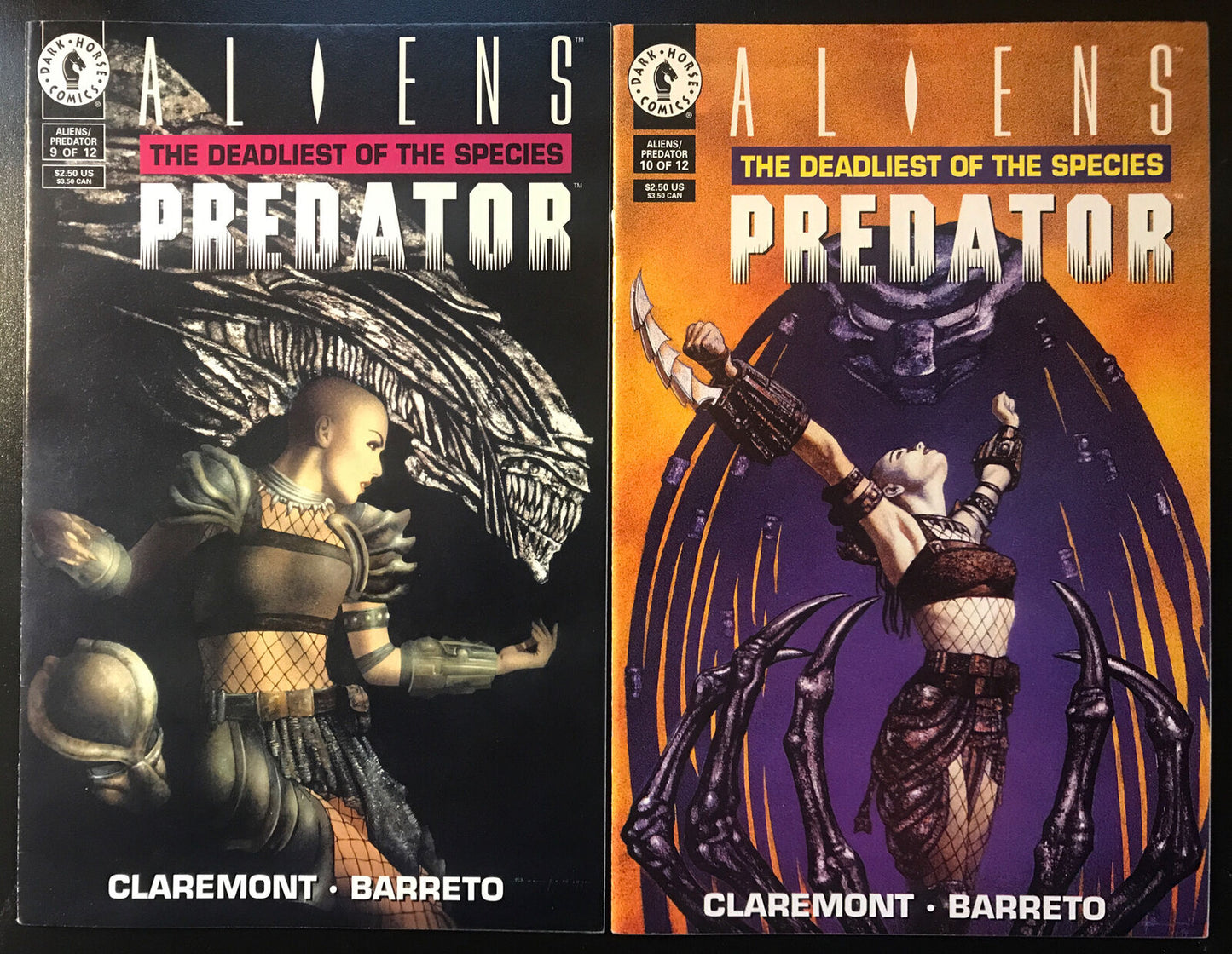 ALIENS vs PREDATOR Deadliest of the Species Complete 13-Book Lot Rare HIGH GRADE - aliencomics.ca