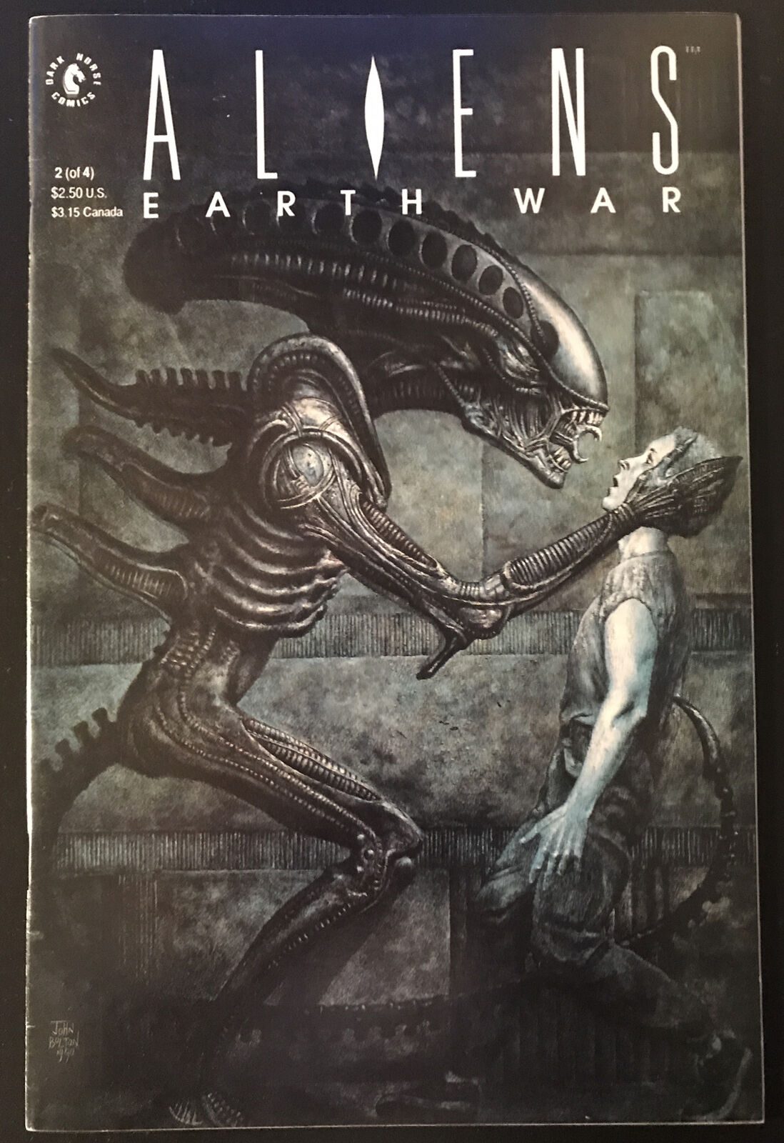 ALIENS: Earth War Complete 4-Book Lot Dark Horse Comics 1989 Rare HIGH GRADE - aliencomics.ca
