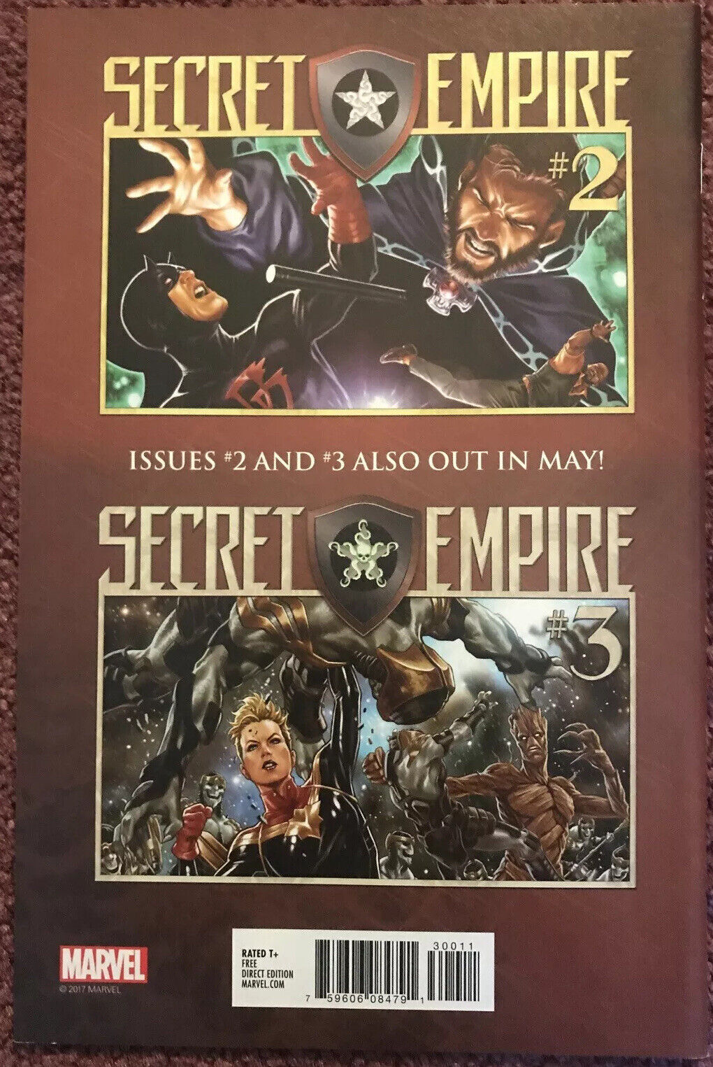 SECRET EMPIRE Free Previews Spotlight Variant Marvel Comics 2017 Rare HIGH GRADE - aliencomics.ca