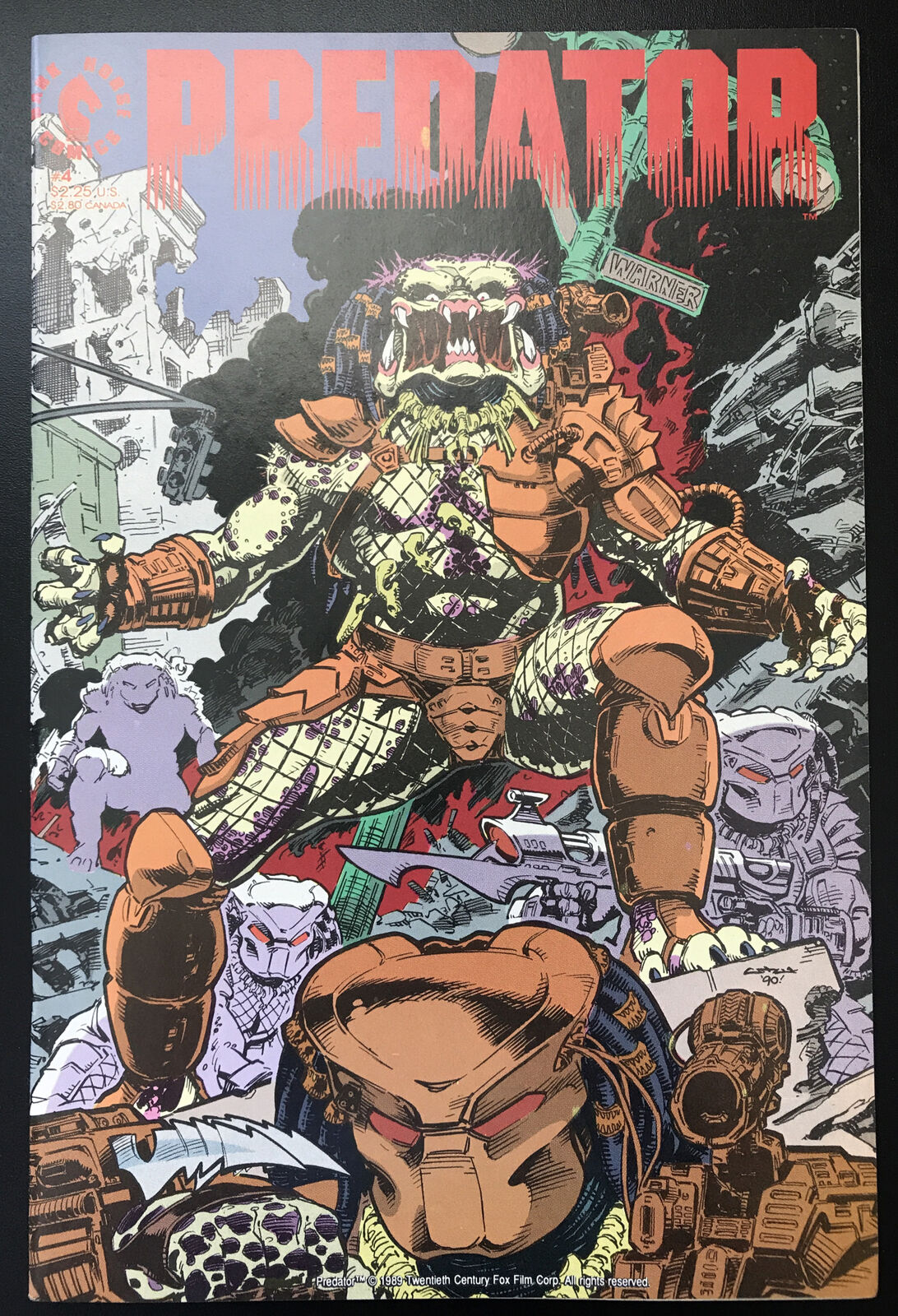 PREDATOR: Volume 1 Complete 4-Book Lot Dark Horse Comics 1989 Rare HIGH GRADE - aliencomics.ca