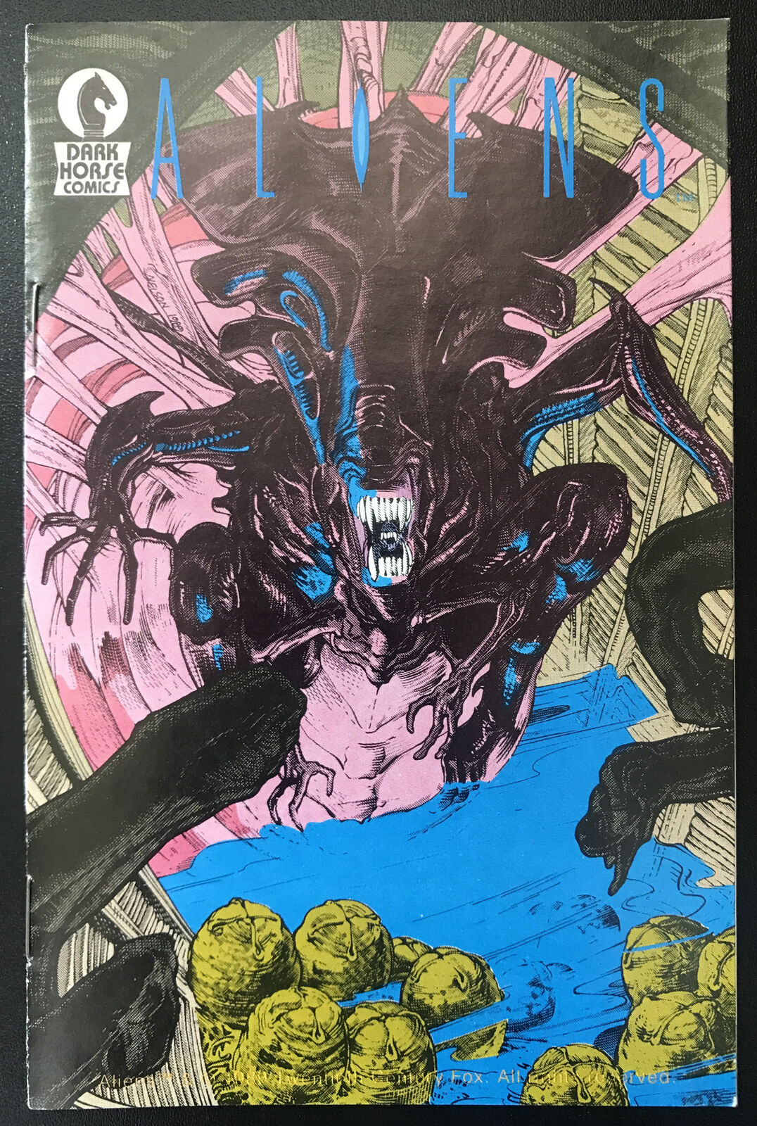 ALIENS: Volume 1 Dark Horse 1988 6-Book Lot + Mini Comic & Portfolio HIGH GRADE - aliencomics.ca